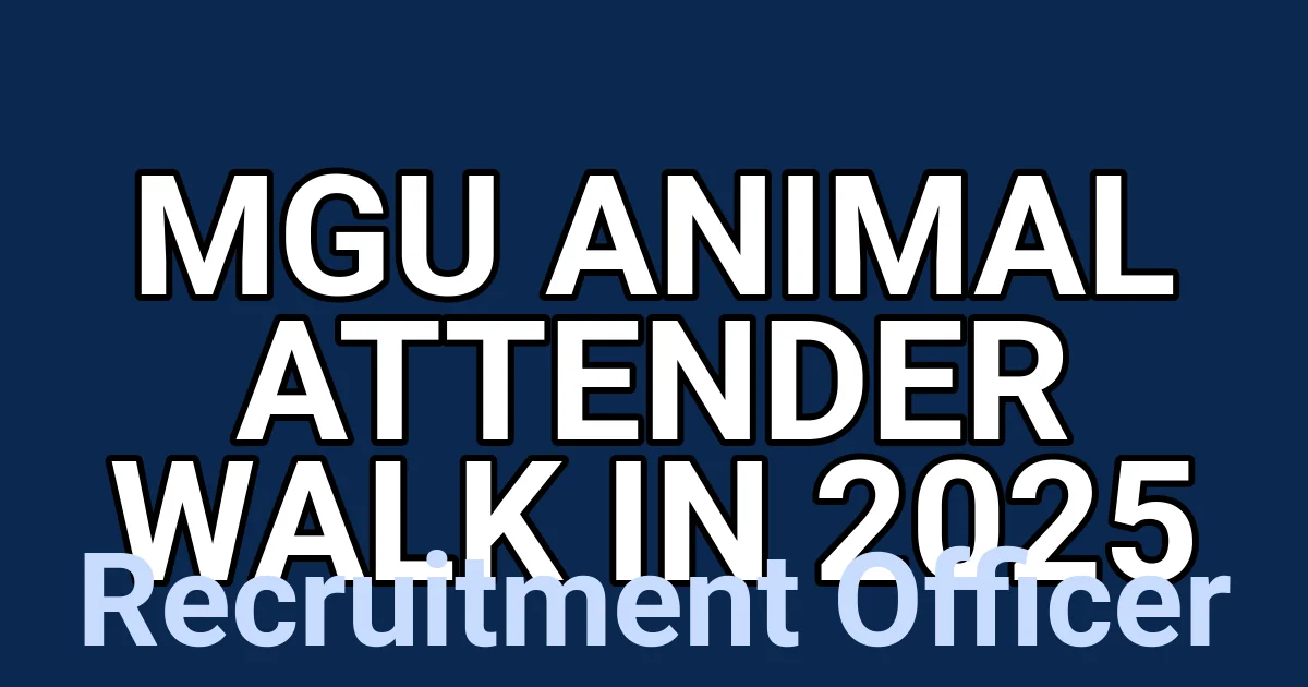 MGU Animal Attender Walk in 2025 1 tmp41sz86p9