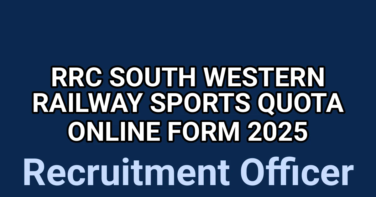RRC South Western Railway Sports Quota Online Form 2025 1 tmp4az0yjly
