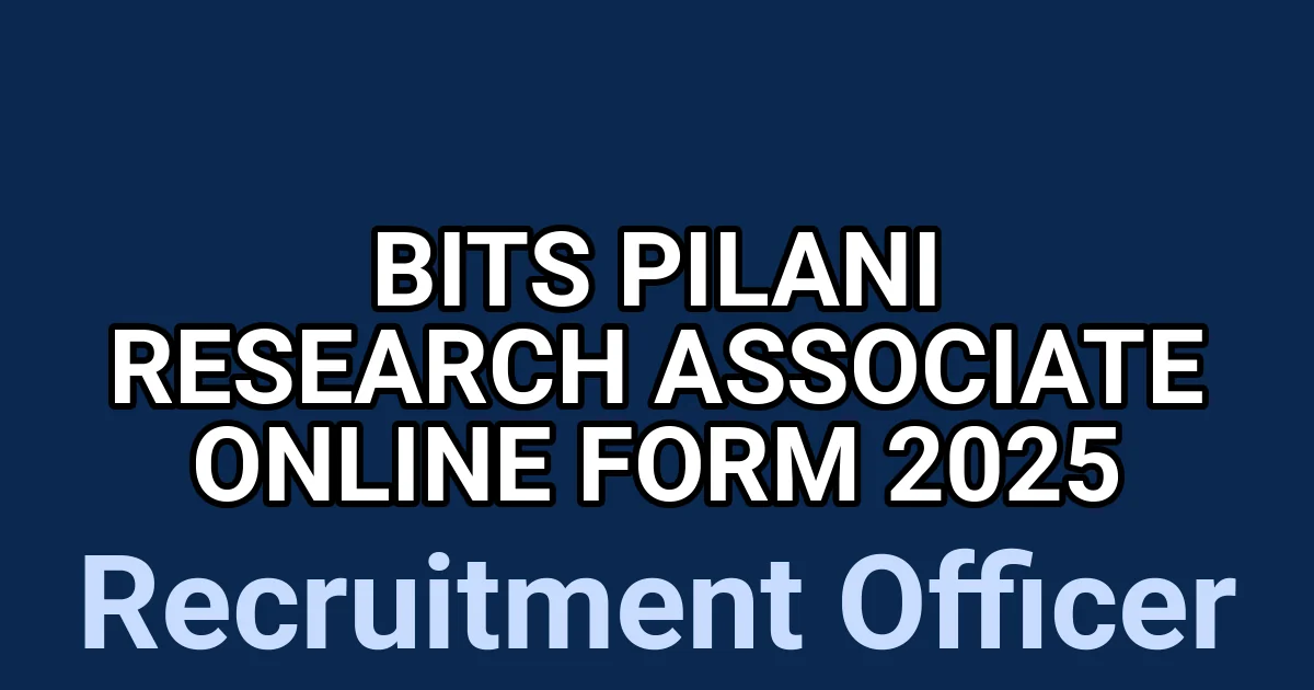 BITS Pilani Research Associate Online Form 2025 1 tmp8u j tm5