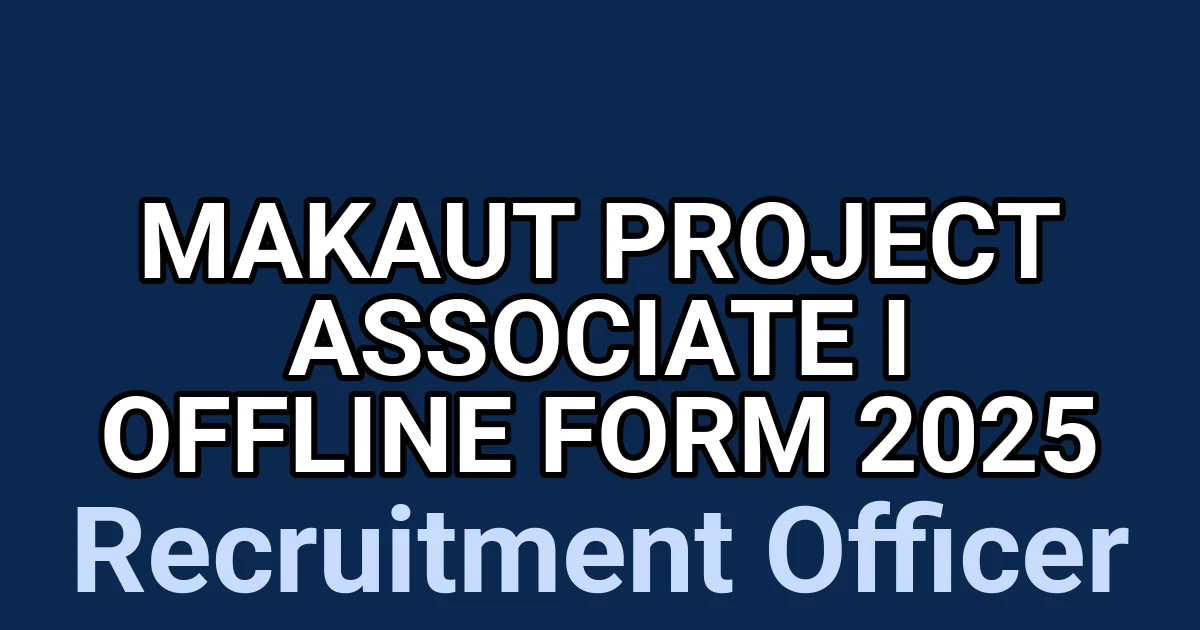 MAKAUT Project Associate I Offline Form 2025 1 tmp eyzsf1l