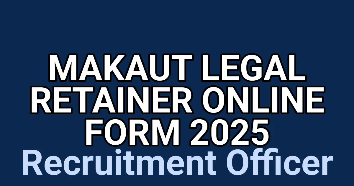MAKAUT Legal Retainer Online Form 2025 1 tmpcbwkd7tq