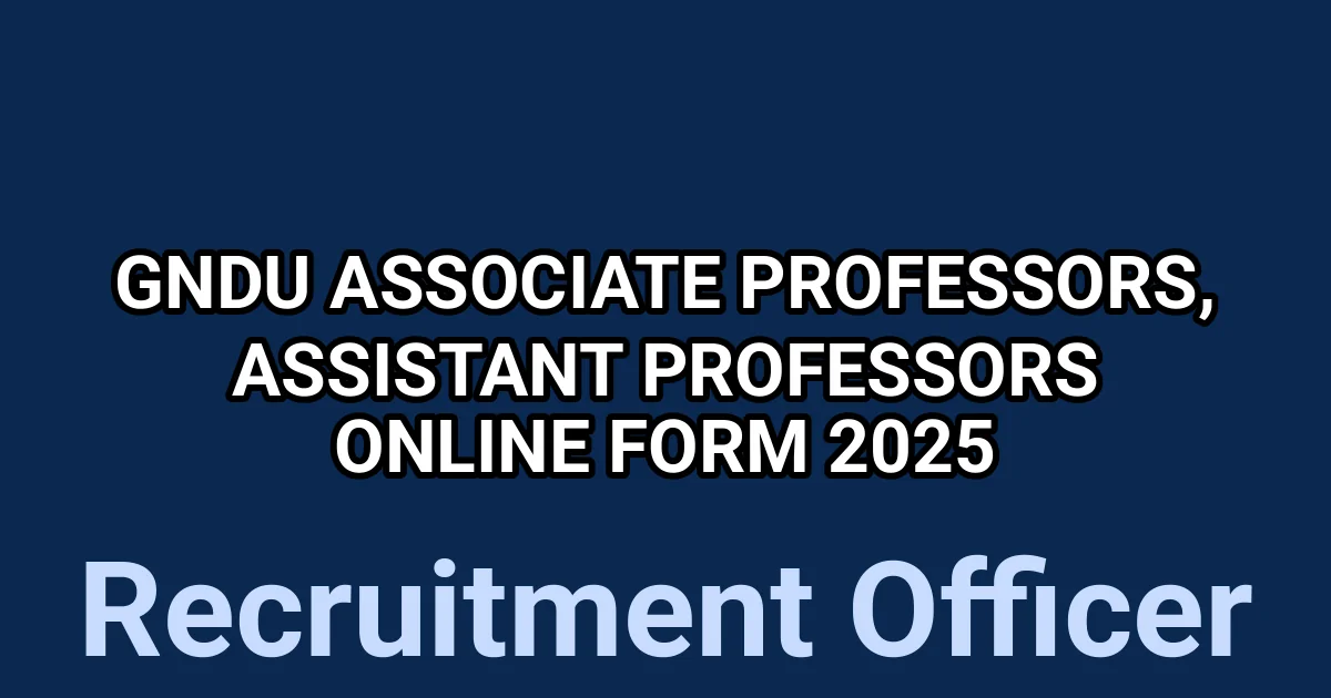 GNDU Associate Professors, Assistant Professors Online Form 2025 1 tmpkweyid7v