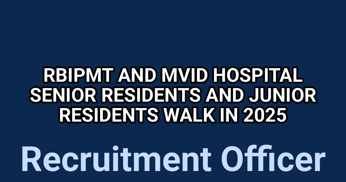 RBIPMT and MVID Hospital Senior Residents and Junior Residents Walk in 2025 1 tmpl2l99v6o