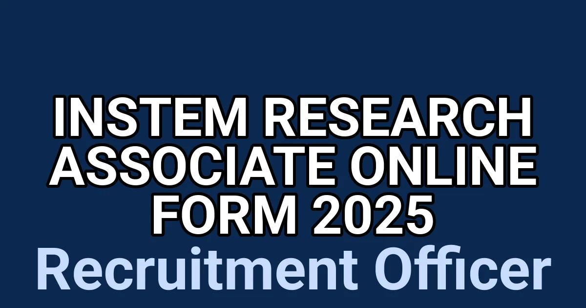 INSTEM Research Associate Online Form 2025 1 tmplmr8ksdn