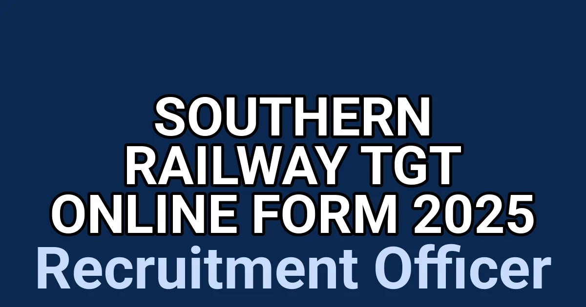Southern Railway TGT Online Form 2025 1 tmpqsf09vku