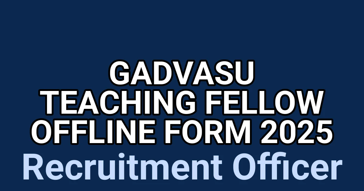 GADVASU Teaching Fellow Offline Form 2025 1 tmp8htaaeyo