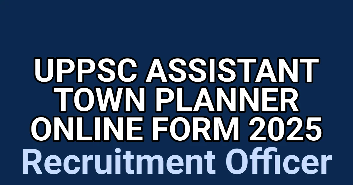 UPPSC Assistant Town Planner Online Form 2025 1 tmp8qh3gav4