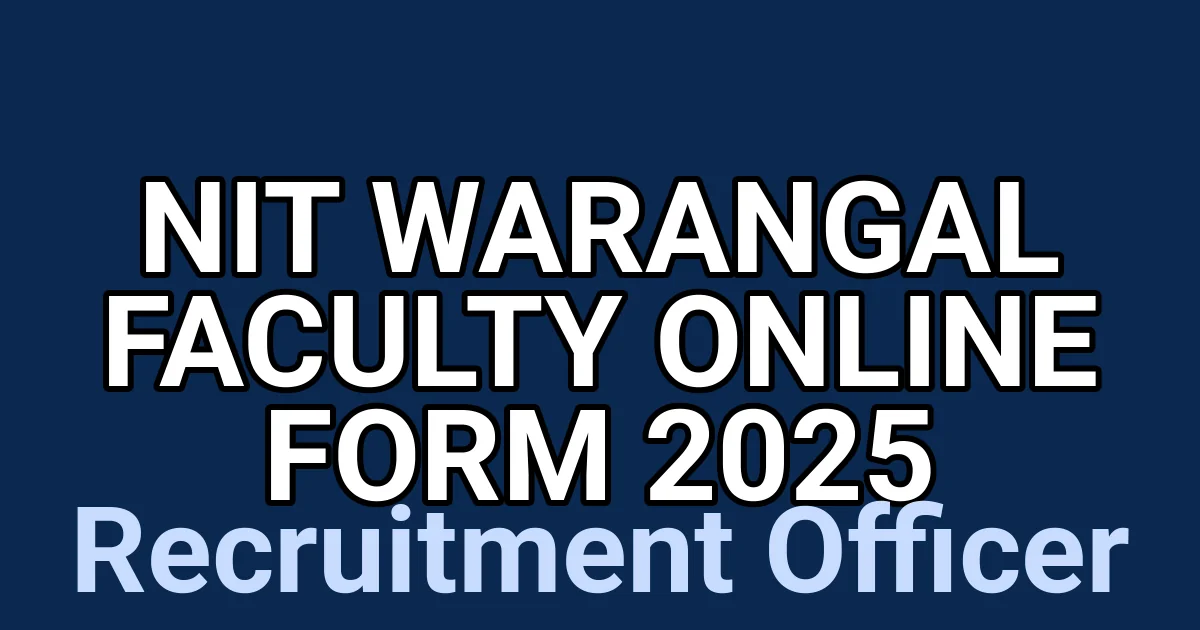 NIT Warangal Faculty Online Form 2025 1 tmp9611lk7v