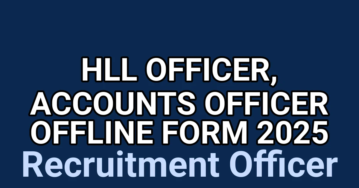 HLL Officer, Accounts Officer Offline Form 2025 1 tmps90kid31