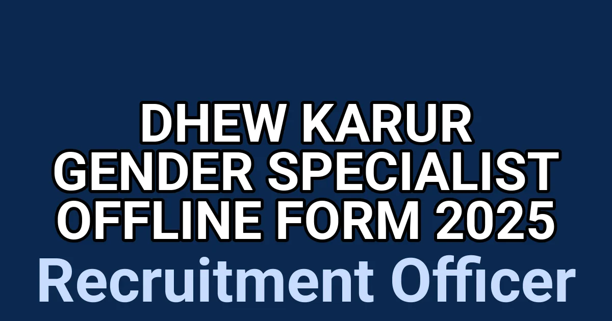 DHEW Karur Gender Specialist Offline Form 2025 1 tmpwm1p94r6