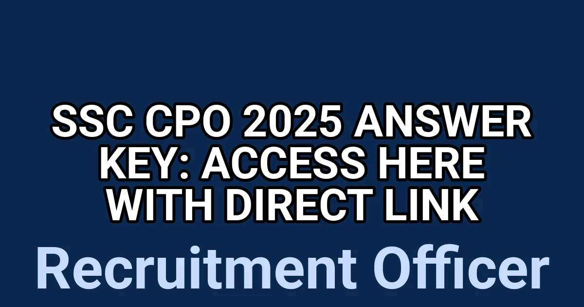 SSC CPO 2025 Answer Key: Access Here with Direct Link 1 tmpcv3qpts2