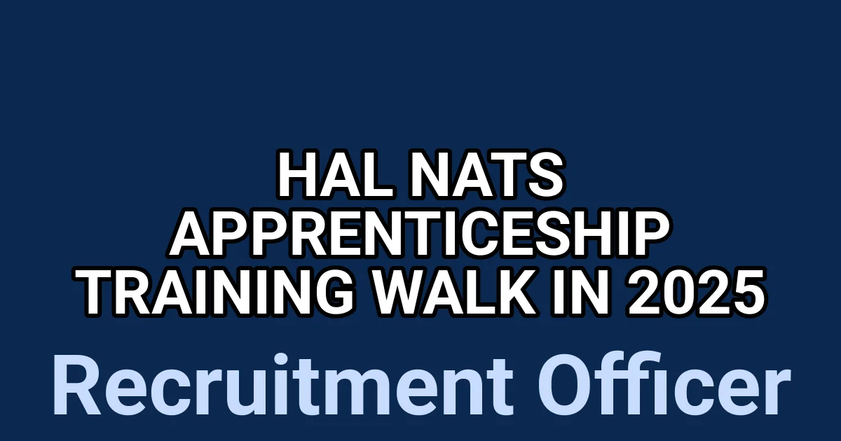 HAL NATS Apprenticeship Training Walk in 2025 1 tmpibmm9co7