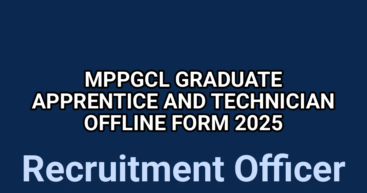 MPPGCL Graduate Apprentice and Technician Offline Form 2025 1 tmpndz95gmp