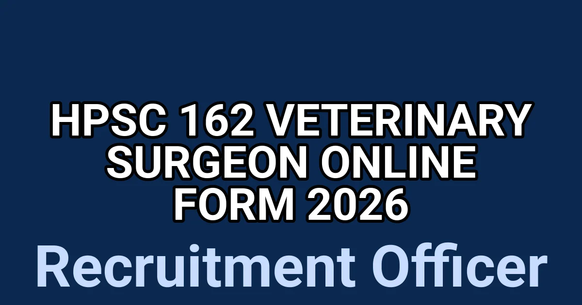 HPSC 162 Veterinary Surgeon Online Form 2026 1 tmp0dj4ppdt