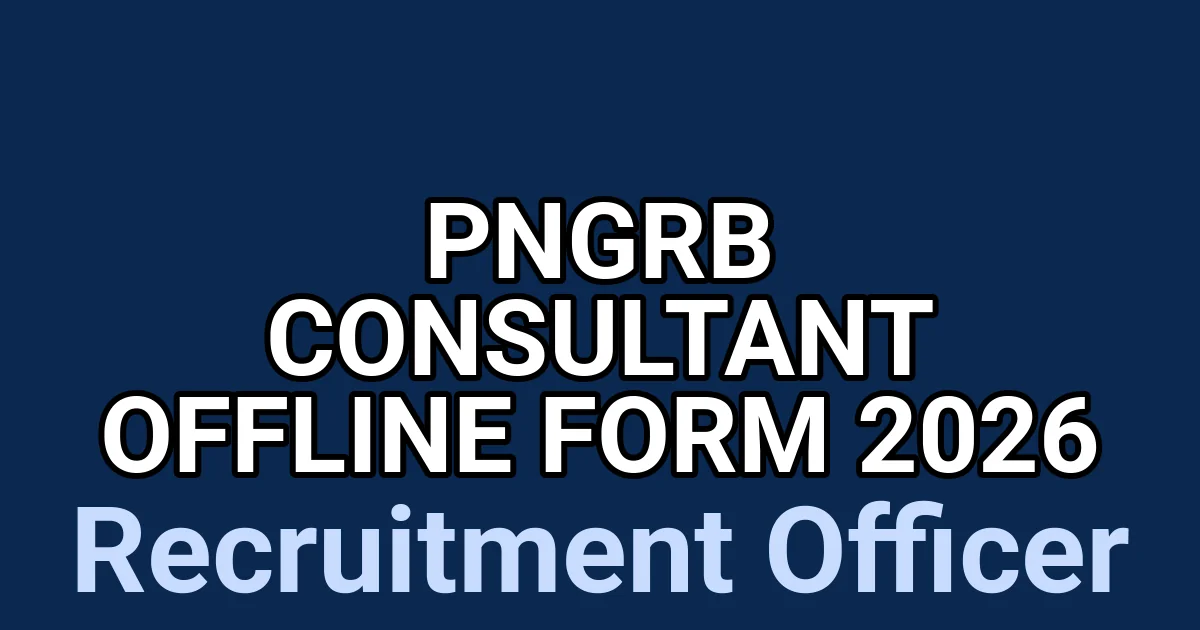 PNGRB Consultant Offline Form 2026 1 tmp4g1 2orl