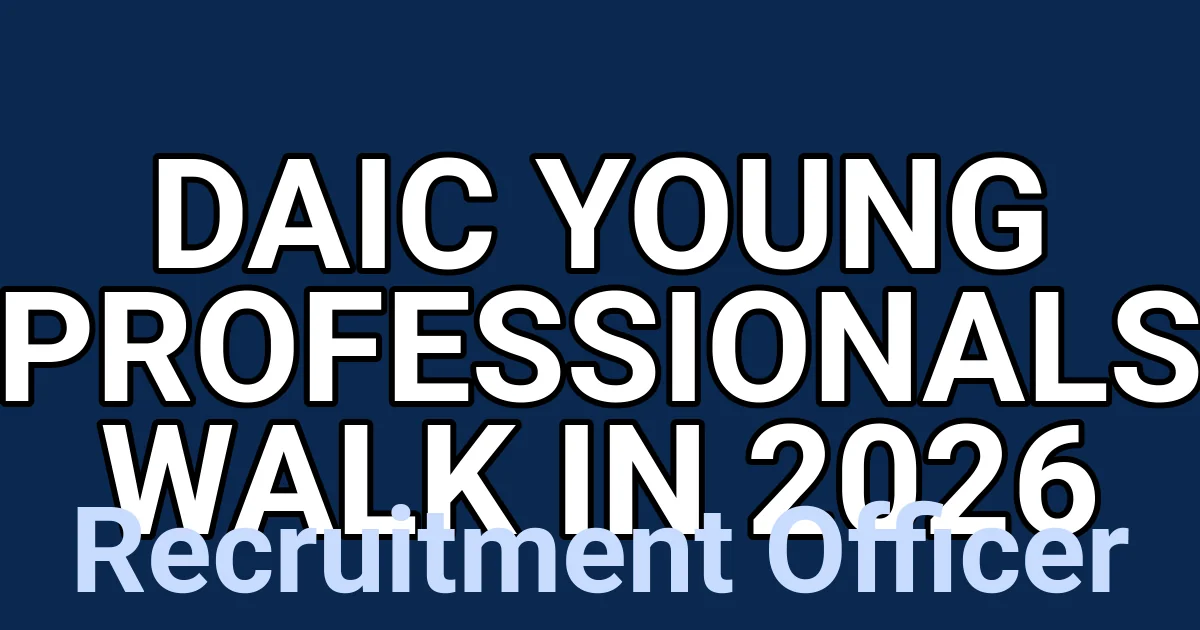 DAIC Young Professionals Walk in 2026 1