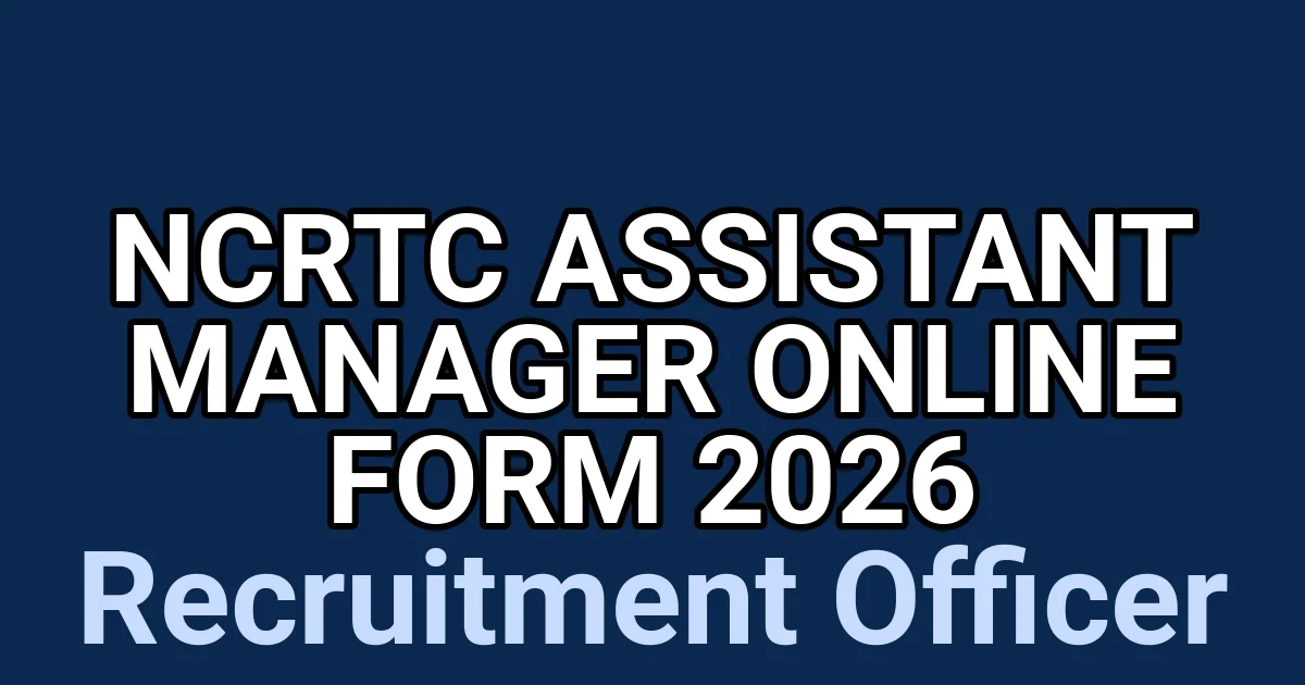 NCRTC Assistant Manager Online Form 2026 1 tmp pijgd2n
