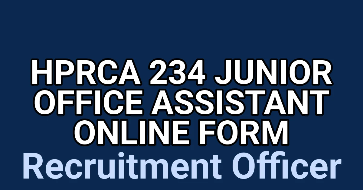 HPRCA 234 Junior Office Assistant Online Form 1 tmpbj8h6vl