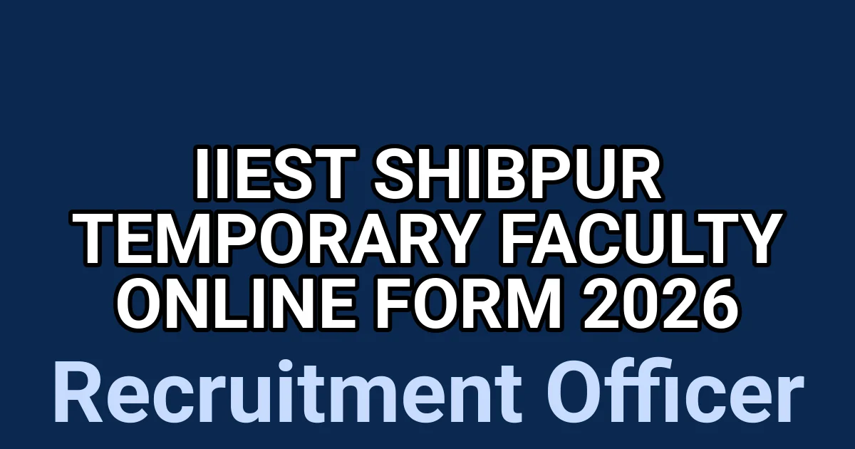 IIEST Shibpur Temporary Faculty Online Form 2026 1 tmpbq6c4eqb