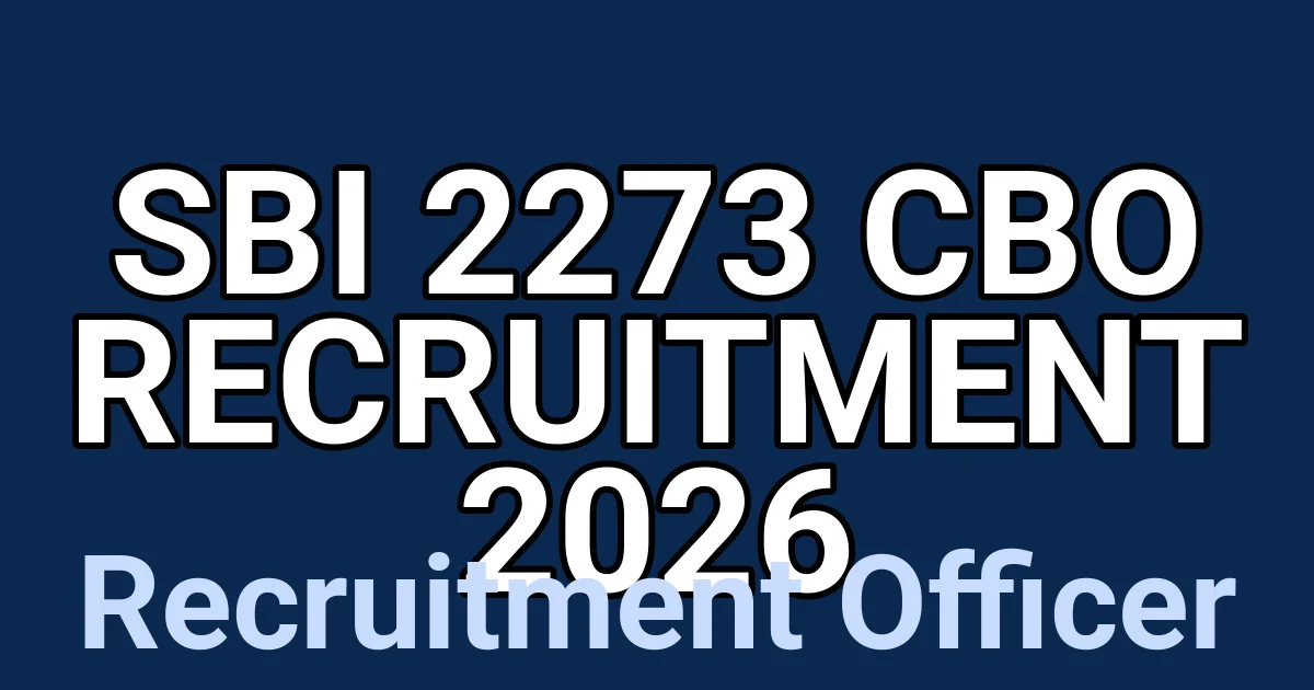 SBI 2273 CBO Recruitment 2026 1 tmpfjlzf5q1