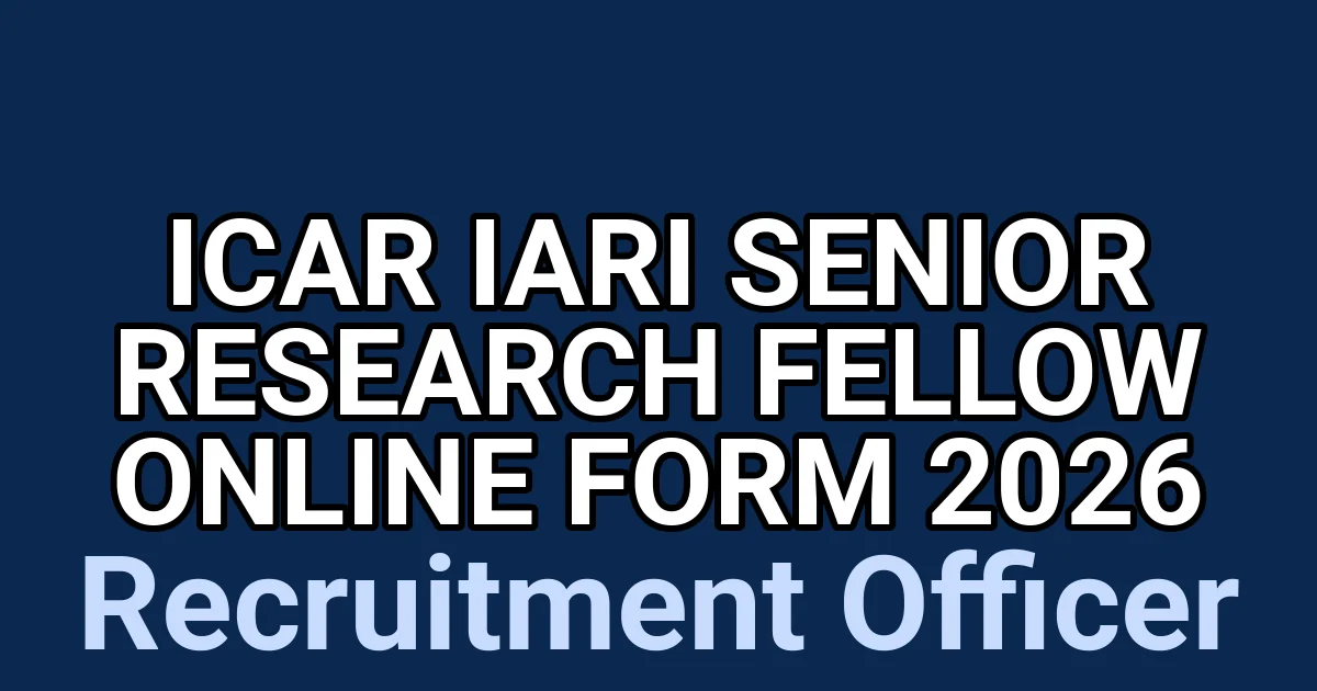 ICAR IARI Senior Research Fellow Online Form 2026 1 tmpguhv8zke