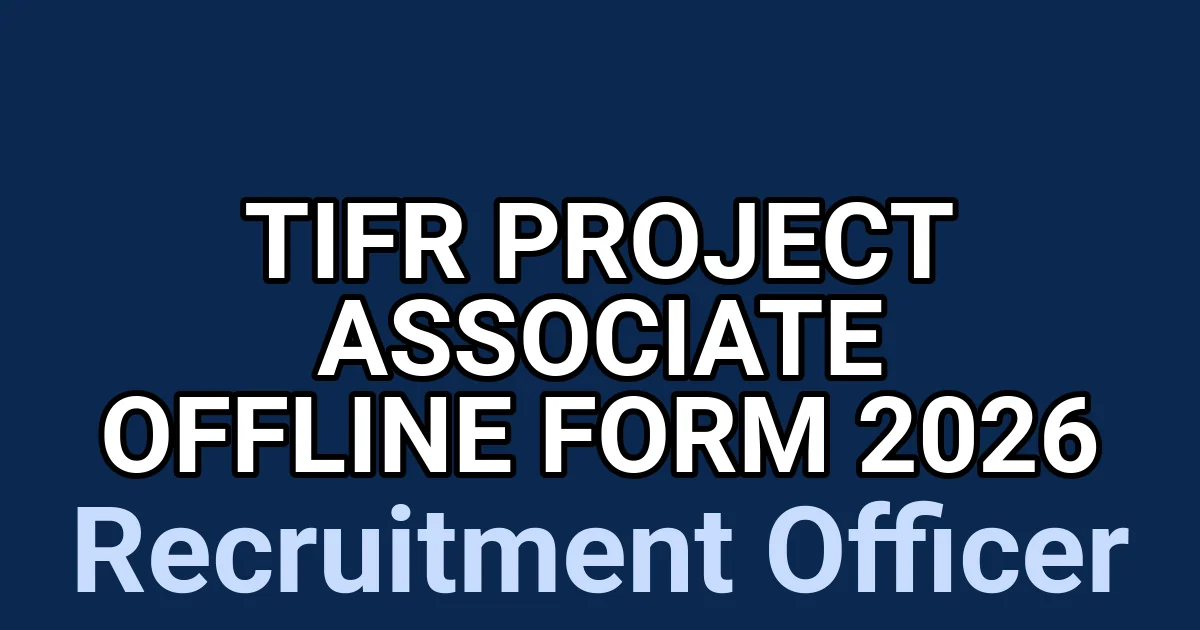 TIFR Project Associate Offline Form 2026 1 tmpkubsg jn