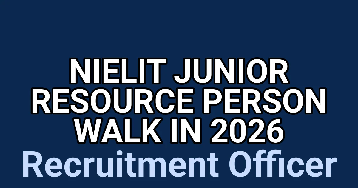 NIELIT Junior Resource Person Walk in 2026 1 tmpm34t7ivp