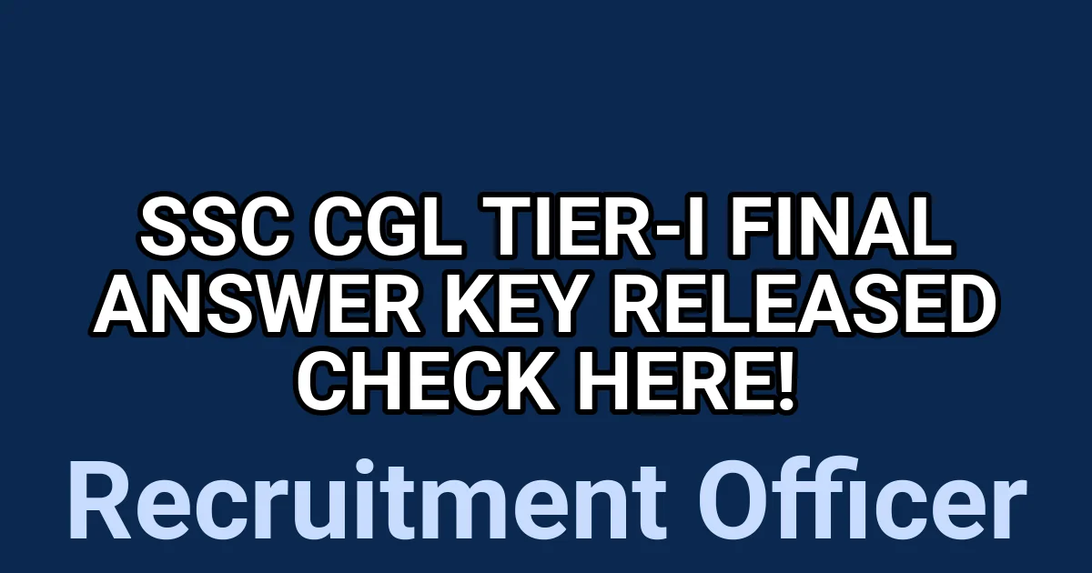 SSC CGL Tier-I Final Answer Key Released – Check Here! 1 tmpmiyfngie