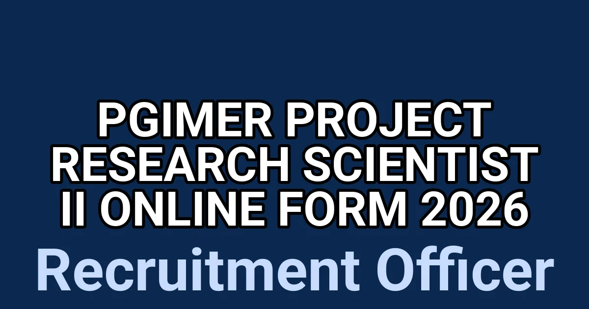 PGIMER Project Research Scientist II Online Form 2026 1 tmpml1zum4s