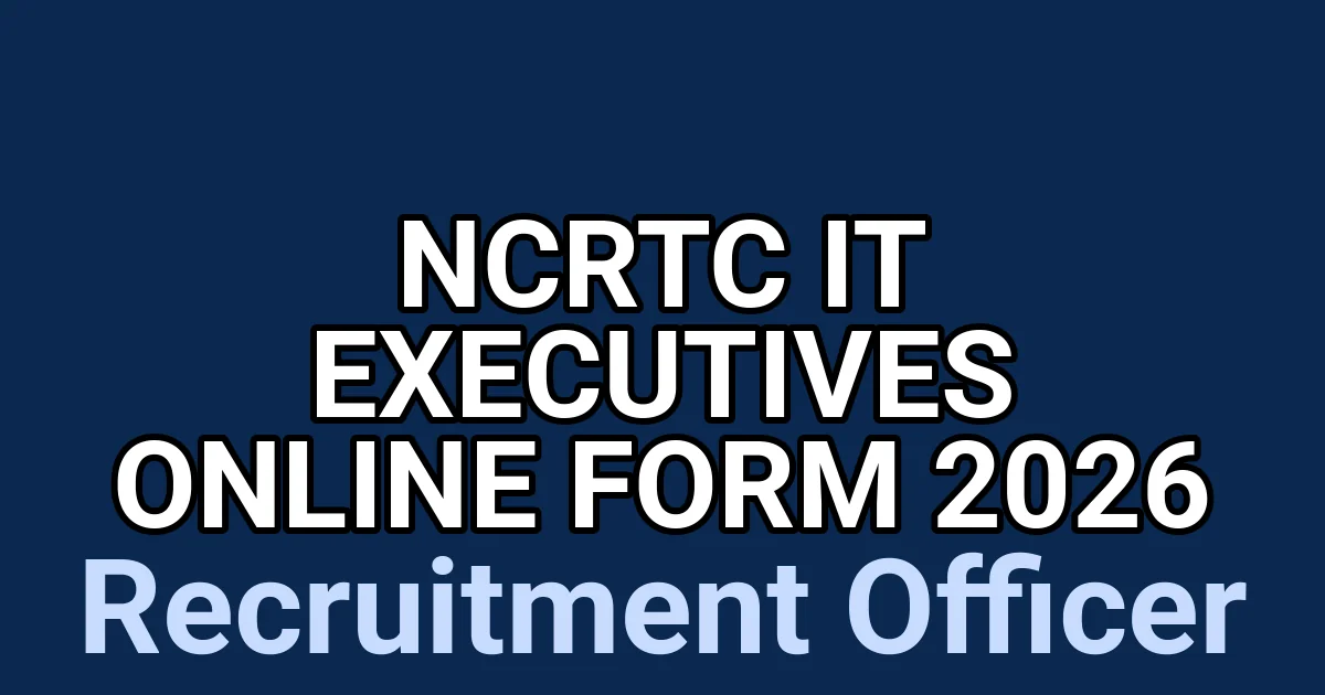 NCRTC IT Executives Online Form 2026 1 tmpmtmhnd2n