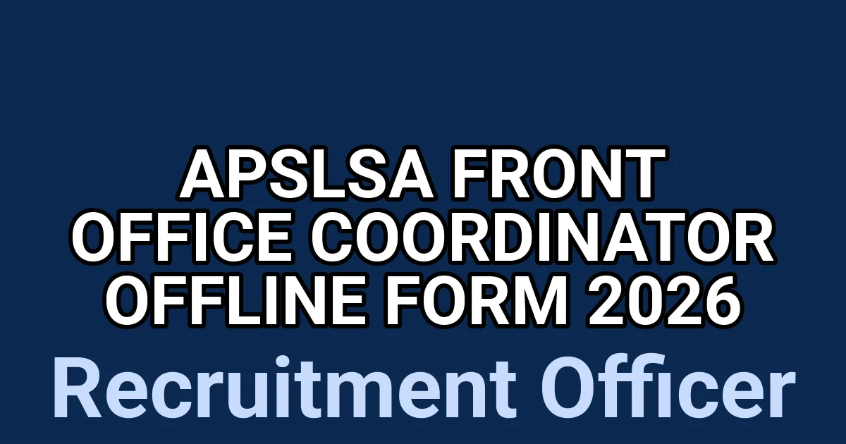APSLSA Front Office Coordinator Offline Form 2026 1 tmpmva94tv
