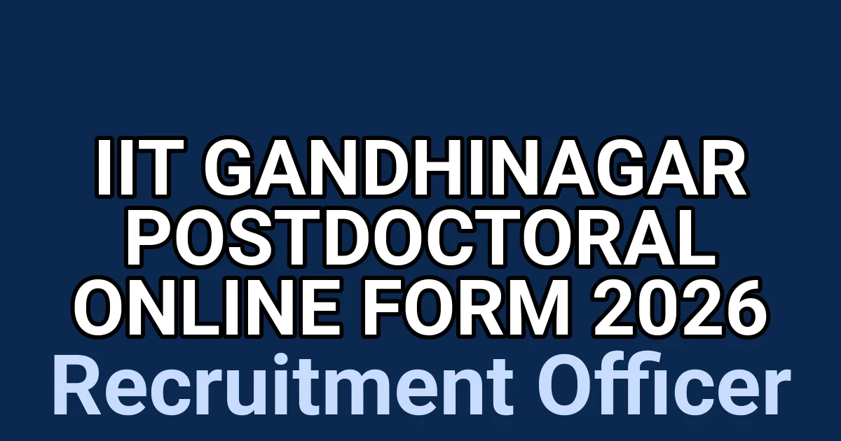 IIT Gandhinagar Postdoctoral Online Form 2026 1 tmpndavn65c