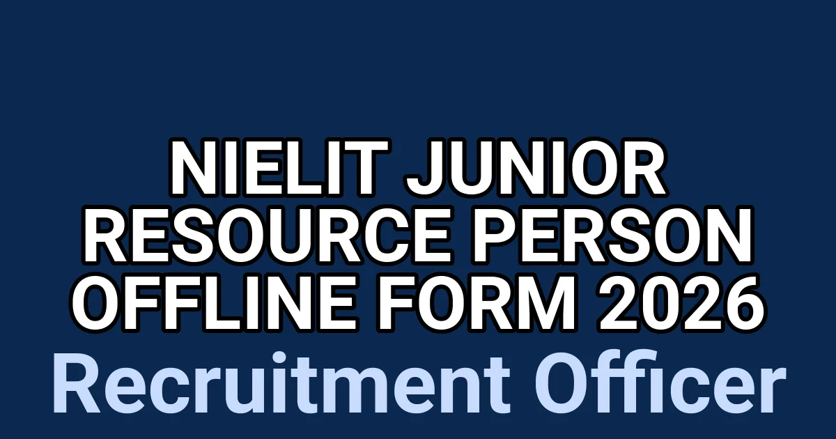 NIELIT Junior Resource Person Offline Form 2026 1 tmpp8464nje