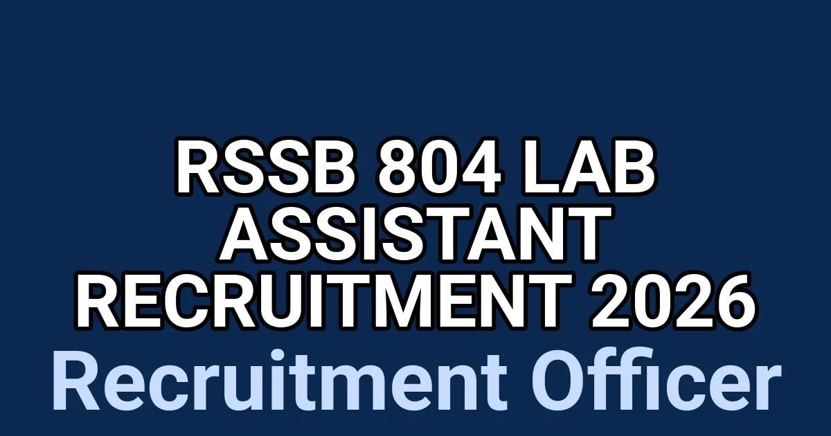 RSSB 804 Lab Assistant Recruitment 2026 1 tmpsyvcd km