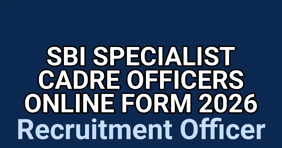 SBI Specialist Cadre Officers Online Form 2026 1 tmptqocwo2y