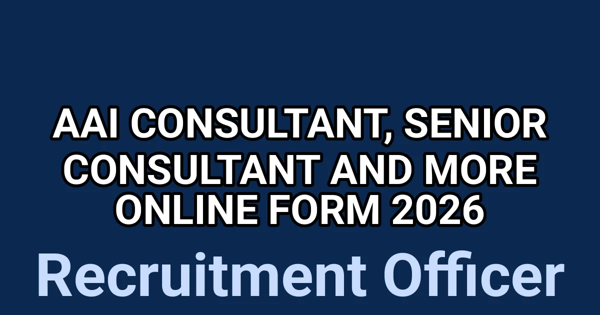 AAI Consultant, Senior Consultant And More Online Form 2026 1 tmpvawmmpr2
