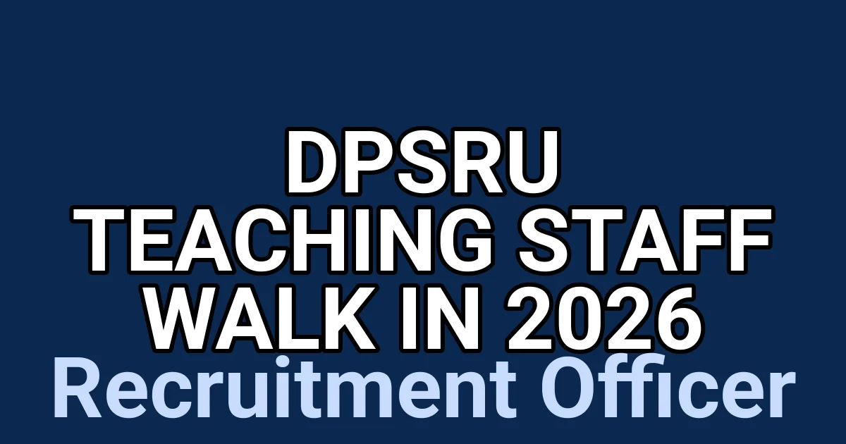 DPSRU Teaching Staff Walk in 2026 1