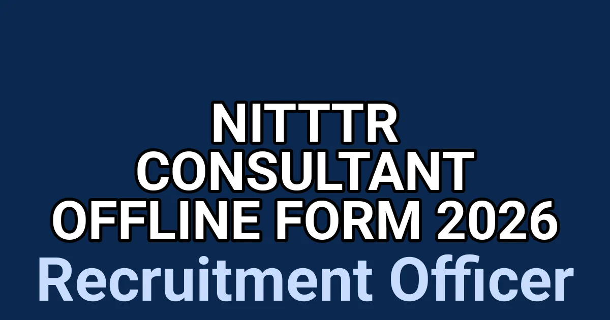 NITTTR Consultant Offline Form 2026 1 tmp255jkrdu