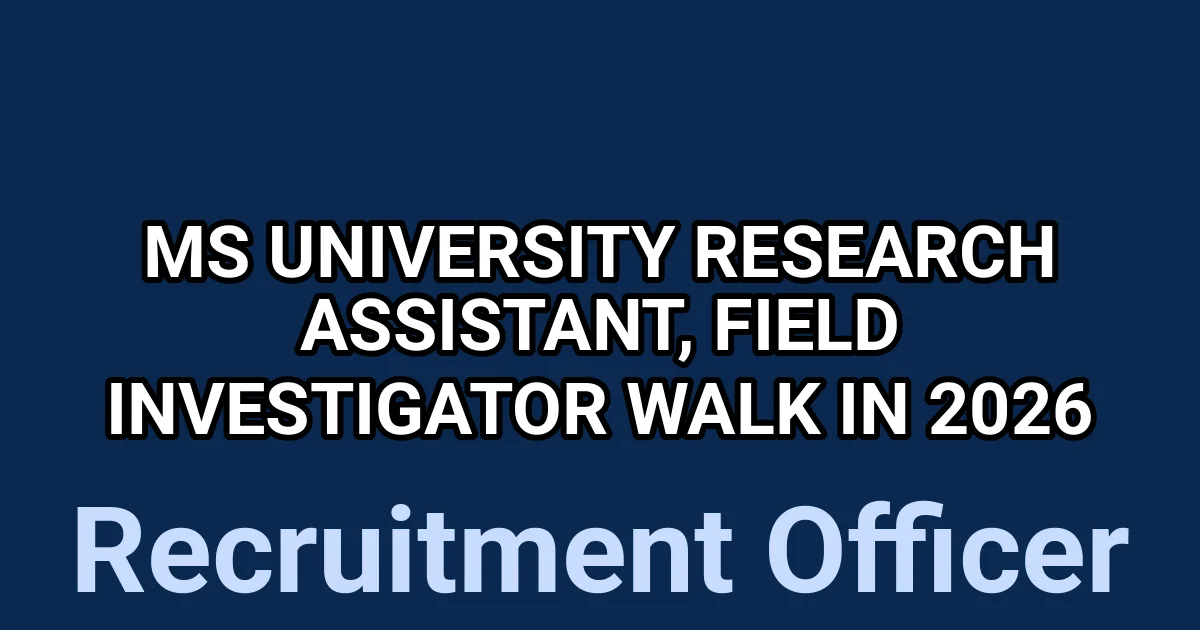 MS University Research Assistant, Field Investigator Walk In 2026 1 tmpdwfaq6mm