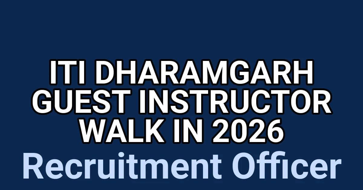 ITI Dharamgarh Guest Instructor Walk in 2026 1 tmpgv3r1n9t