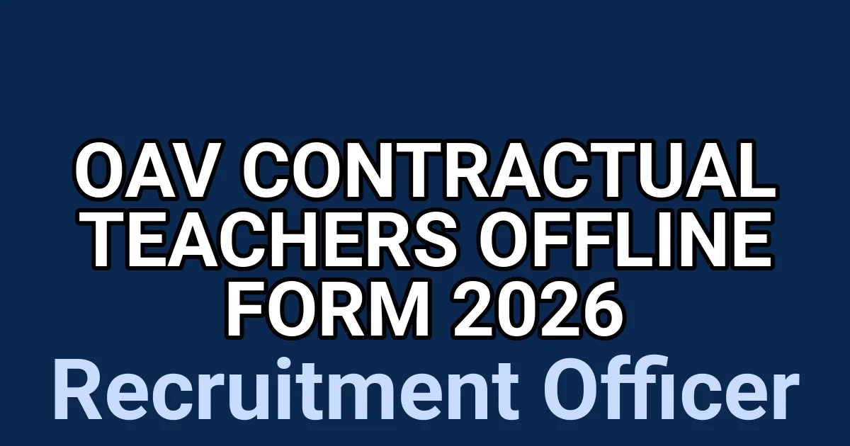 OAV Contractual Teachers Offline Form 2026 1 tmph92 3y9t