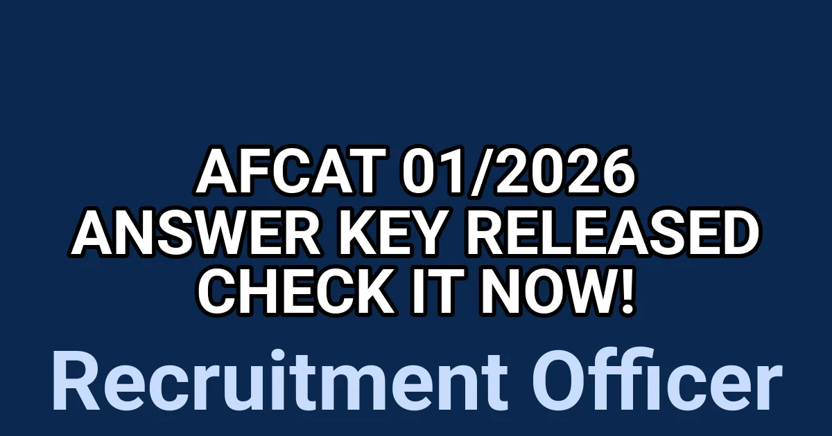 AFCAT 01/2026 Answer Key Released – Check It Now! 1 tmpmhptt2sm
