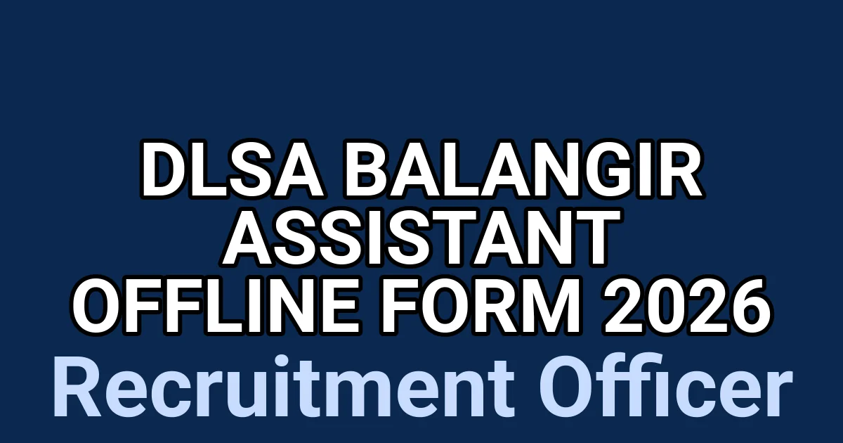 DLSA Balangir Assistant Offline Form 2026 1 tmppaw 3tsk