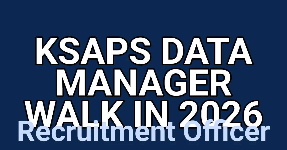 KSAPS Data Manager Walk in 2026 1 tmppdmf1sol