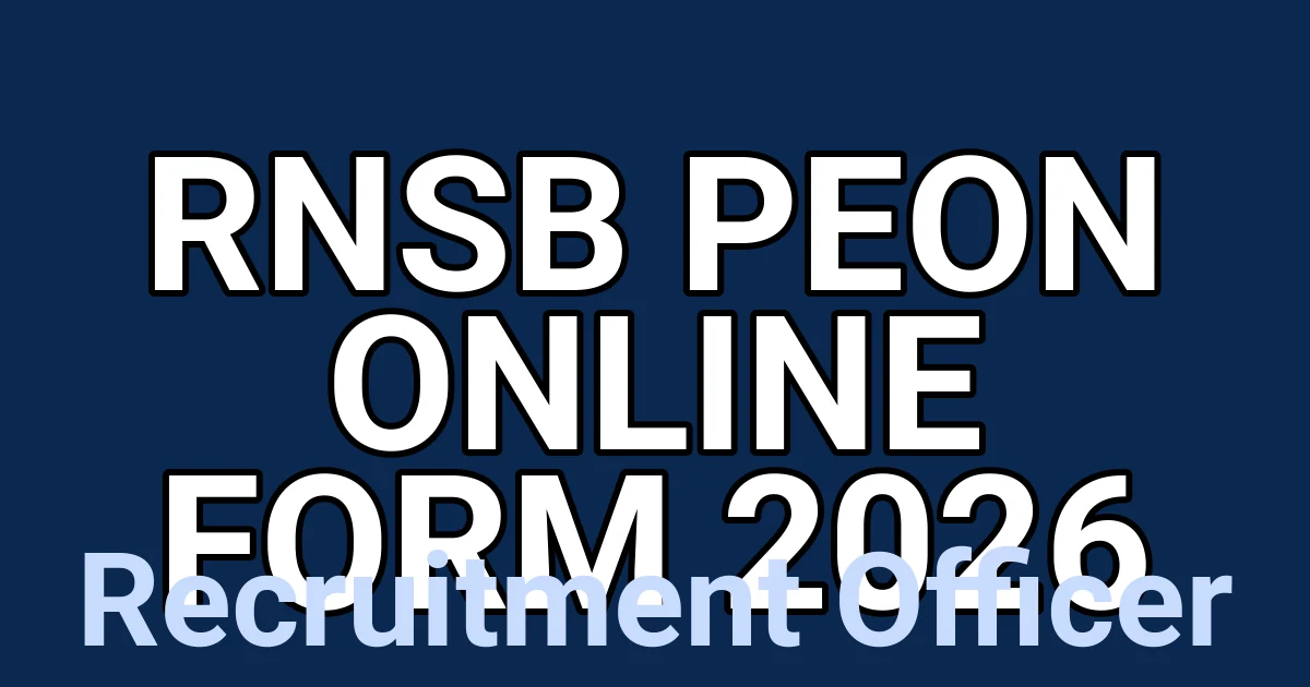 RNSB Peon Online Form 2026 1 tmpum2pb2vb
