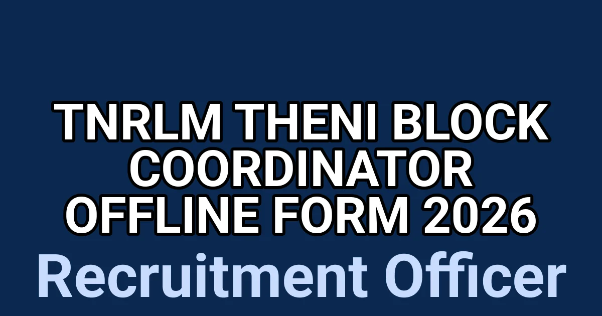 TNRLM Theni Block Coordinator Offline Form 2026 1 tmpvnf2omgk