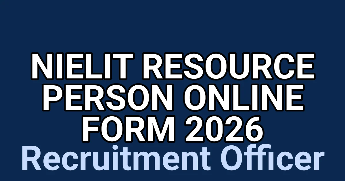 NIELIT Resource Person Online Form 2026 1 tmpy2s5kg r