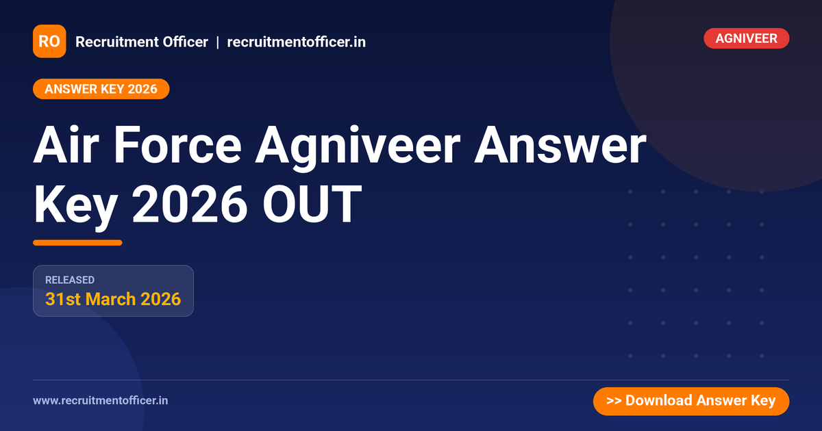 Air Force Agniveer Answer Key 2026 OUT 1 Air Force Agniveer Answer Key 2026 OUT - NRAI nrai.in