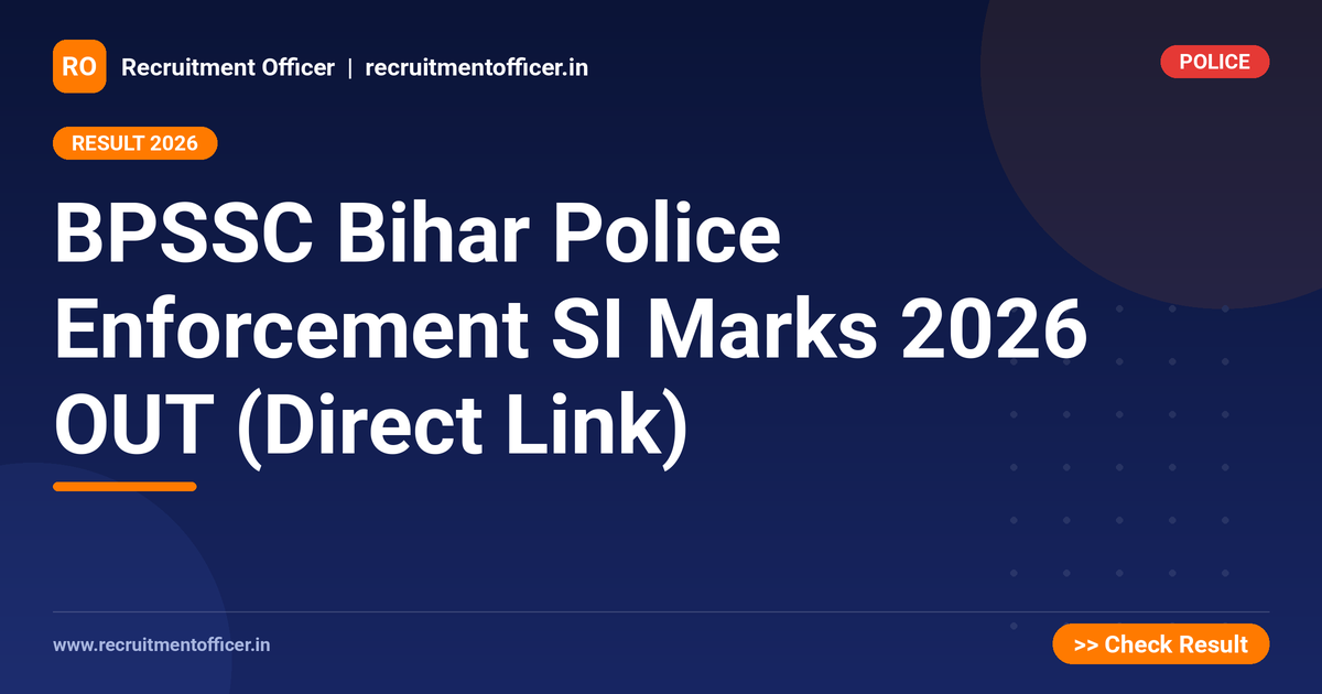 BPSSC Bihar Police Enforcement SI Marks 2026 OUT (Direct Link) 1 BPSSC Bihar Police Enforcement SI Marks 2026 OUT (Direct Link) - NRAI nrai.in