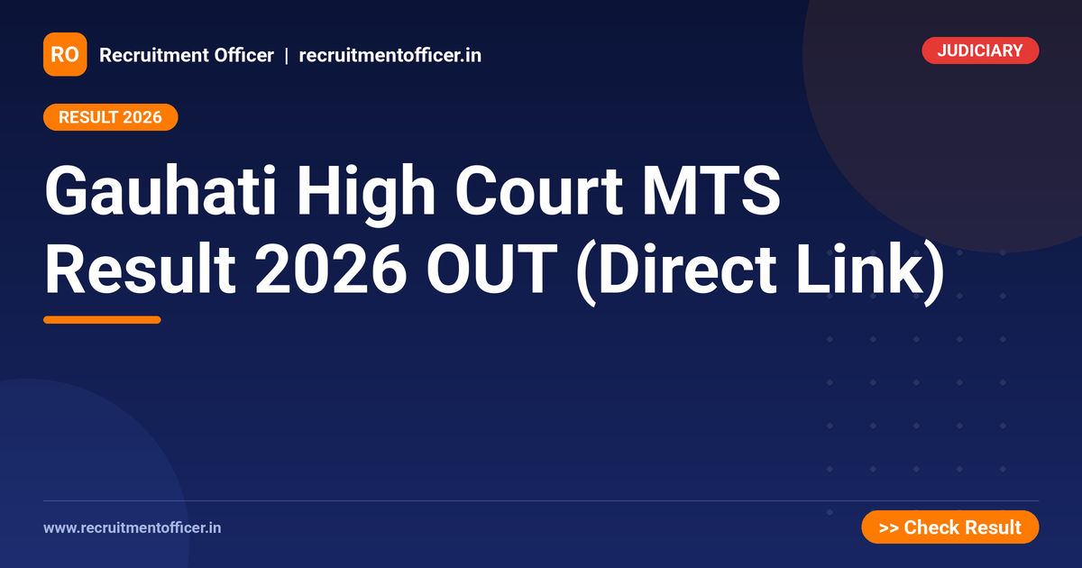 Gauhati High Court MTS Result 2026 OUT (Direct Link) 1 Gauhati High Court MTS Result 2026 OUT (Direct Link) - NRAI nrai.in